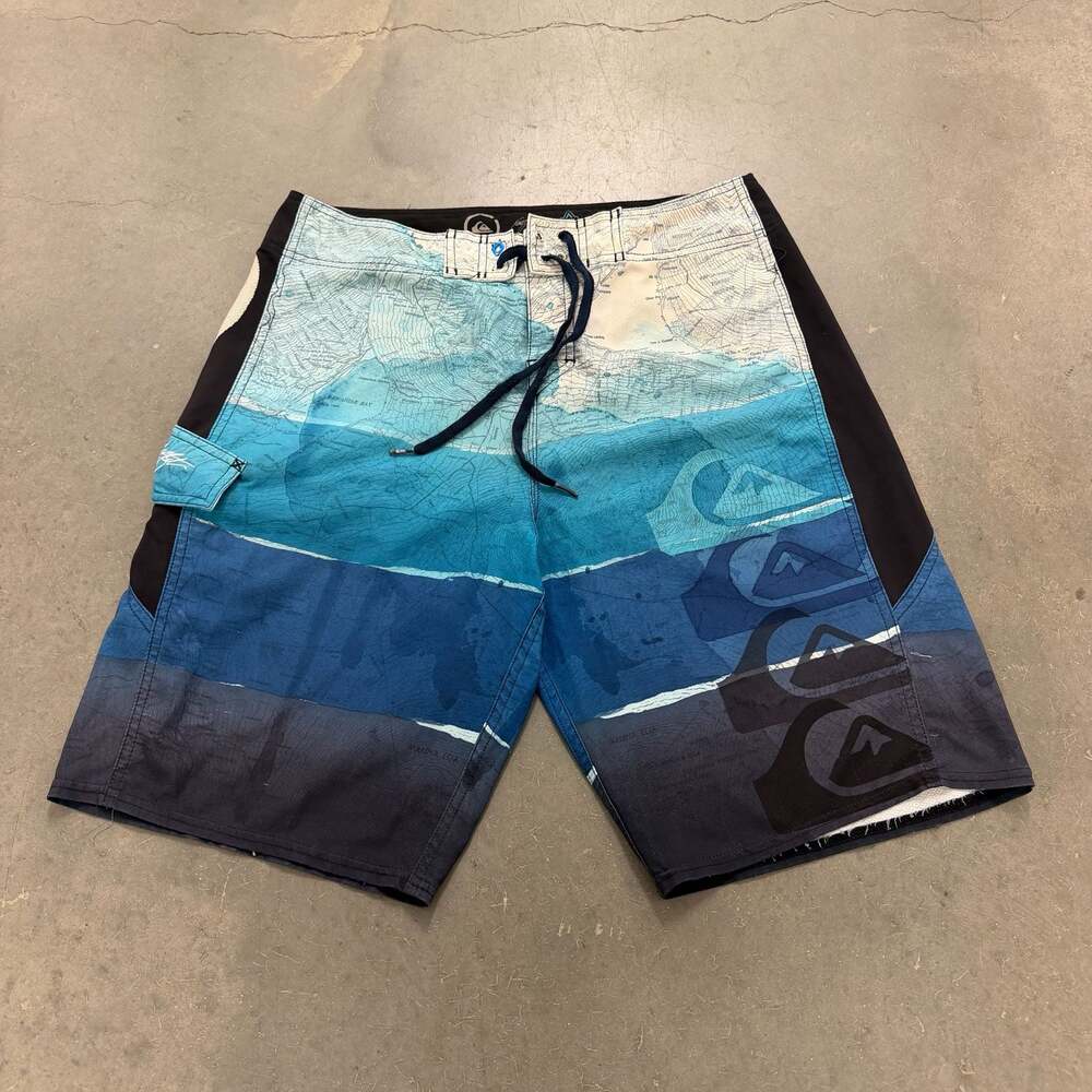 Vintage Quiksilver Cypher Series Kelly Slater Board Shorts